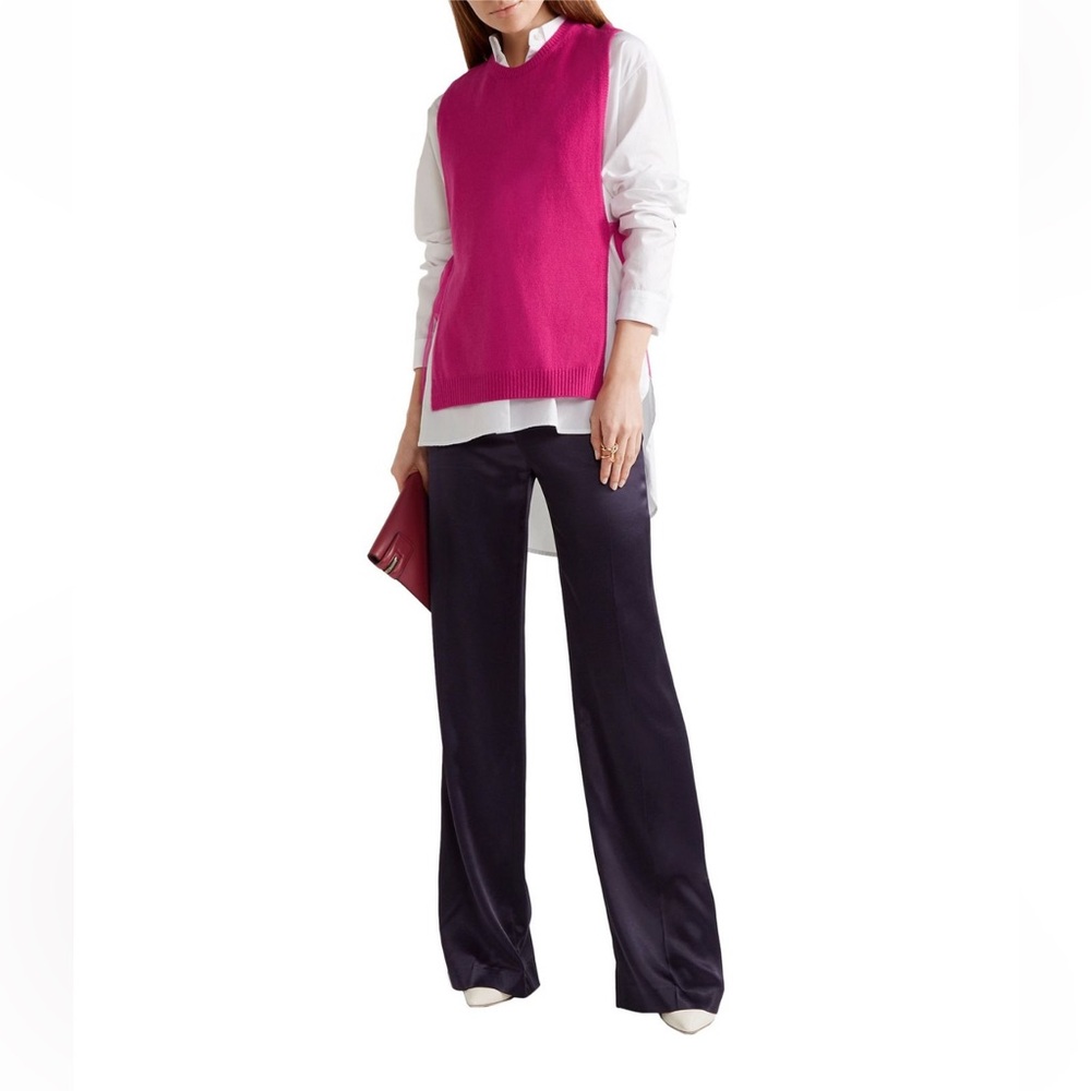Valentino Fuchsia Sleeveless Tank Top